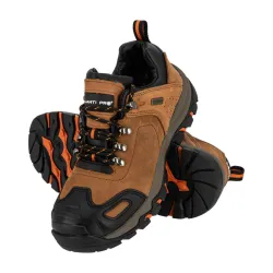 
                  LAHTIPRO Półbuty Bez Podnoska Crazy Horse Brązowe O2 SRA Rozmiar 40 L3041540
